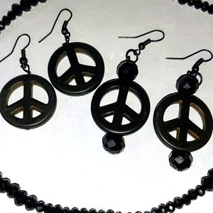 Peace Sign Earrings